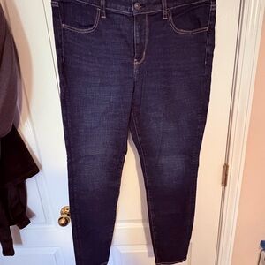 Aerie Dark Indigo Women's Ankle Jeans